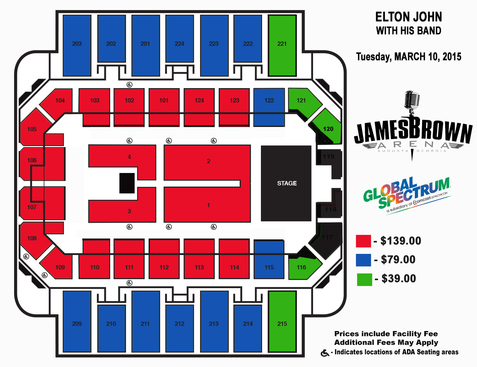 Augusta Entertainment Complex | James Brown Arena | Bell Auditorium1658 x 1275
