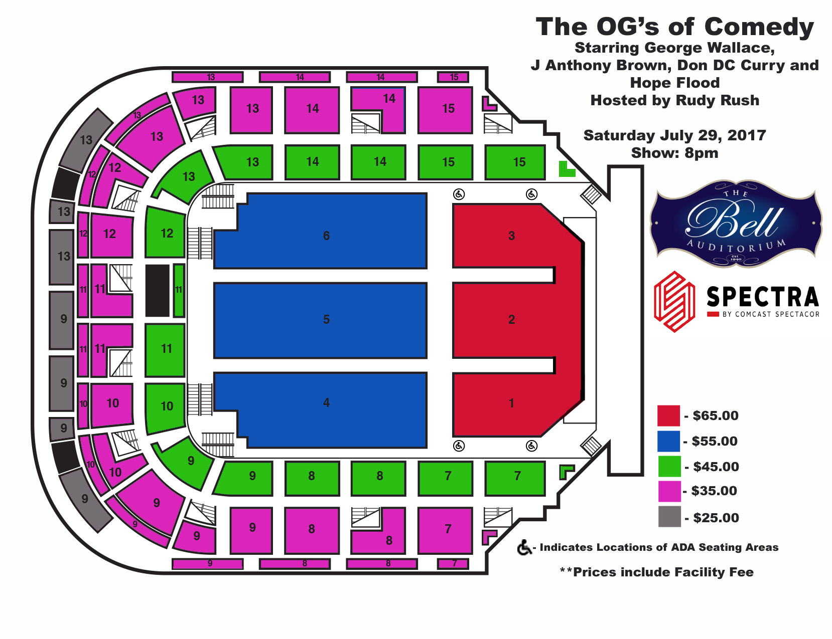 Bell Auditorium Seating Chart Augusta Georgia