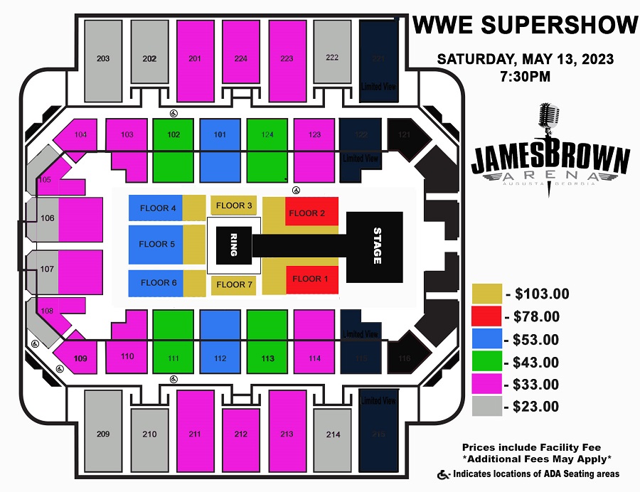 Augusta Entertainment Complex James Brown Arena Bell Auditorium